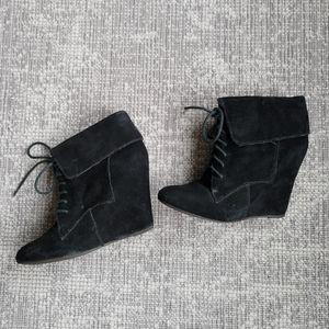 Steve Madden Luxe Hidden Heel Wedge Booties